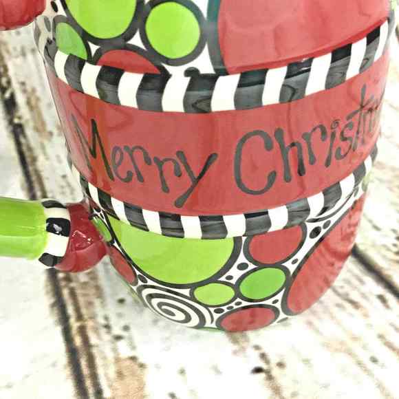 Burton & Burton Christmas Holiday Mug Cup Merry Christmas Ya'll - Picture 2 of 7